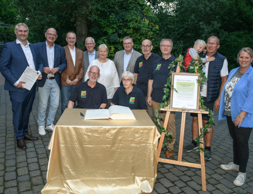 Feierliche Auszeichnung für den Förderverein des Tierparks